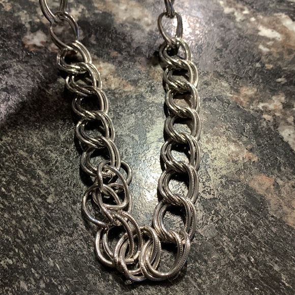 Beautiful Double metal necklace - Picture 5 of 7